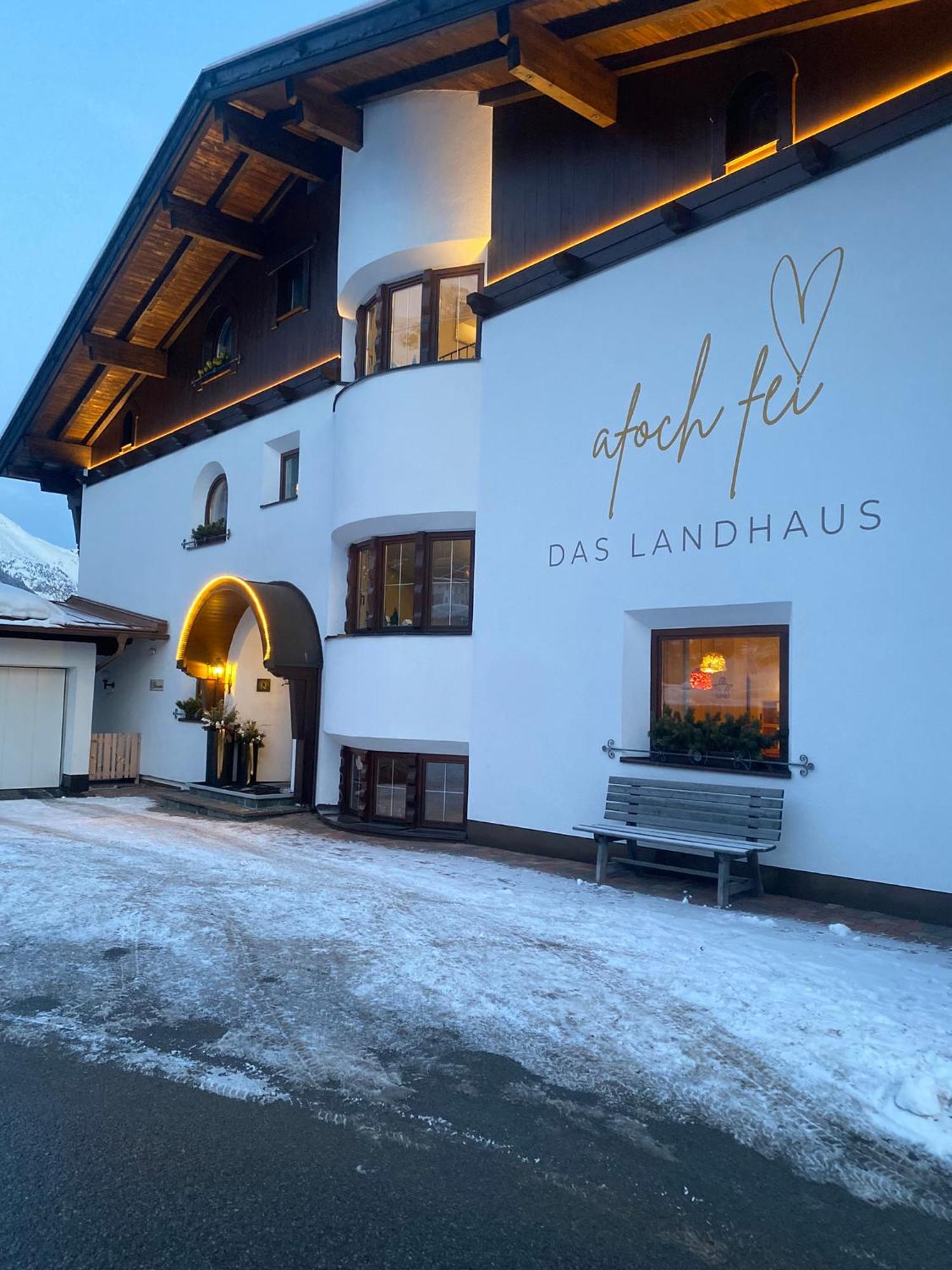 Quality Hosts Arlberg - Afoch Fei - Das Landhaus Sankt Anton am Arlberg Exterior photo
